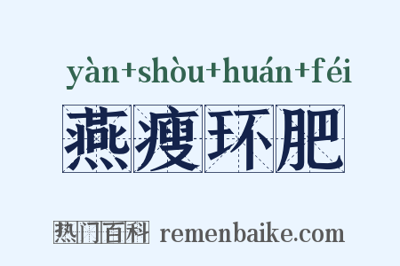 燕瘦环肥是什么意思的图片